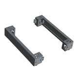 Sockel Tiefenteile (Paar) T=600 H=100mm Edelstahl RAL7046