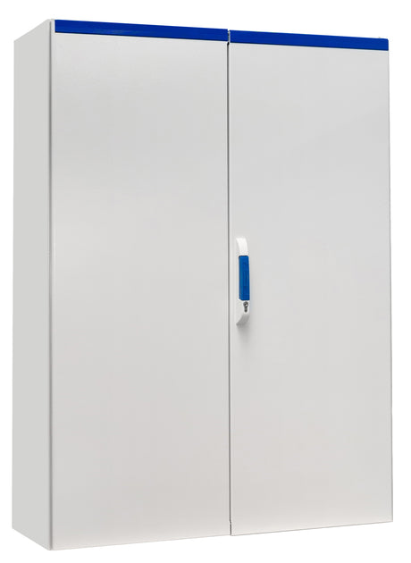 Foto: Kompaktschrank 2-Tür IP54 H=1600 B=1200 T=400mm Stahlblech