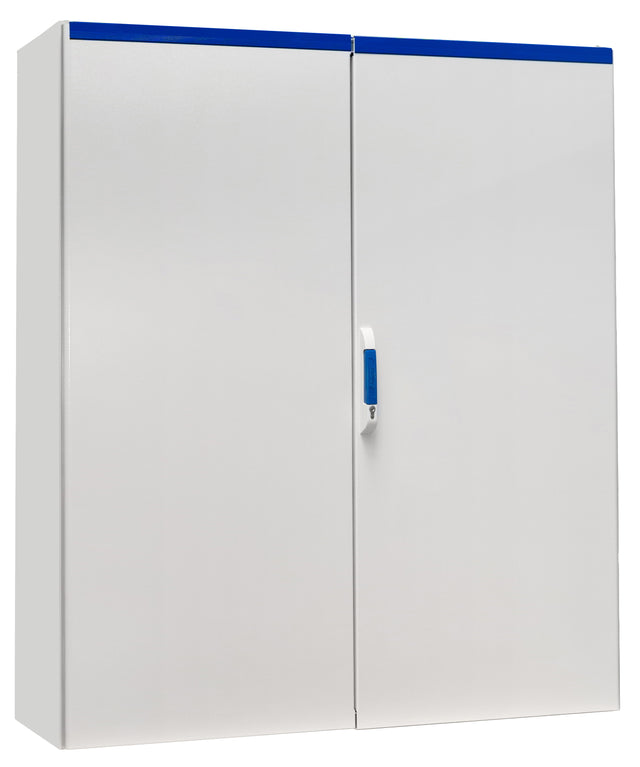 Foto: Kompaktschrank 2-Tür IP54 H=1800 B=1600 T=400mm Stahlblech