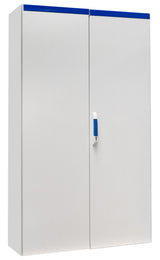 Kompaktschrank 2-Tür IP54 H=2000 B=1200 T=400mm Stahlblech