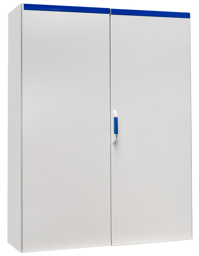 Foto: Kompaktschrank 2-Tür IP54 H=2000 B=1600 T=400mm Stahlblech