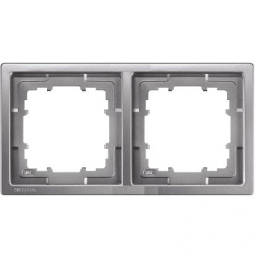 Rahmen, Style, platinmetallic, 2-fach