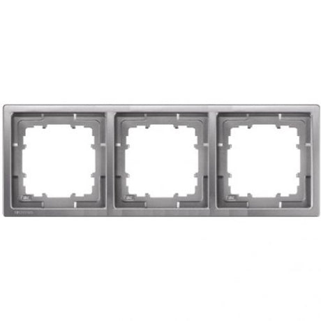 Rahmen, Style, platinmetallic, 3-fach