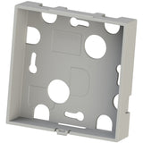 Rückwand für Aufputz-Verkabelung eines 80x80mm Sensors