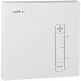 Raumthermostat und Hygrostat, man. Temperaturverstellung, ws