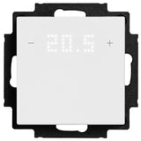 Tastsensor, Raumthermostat mit Anzeige, weiß