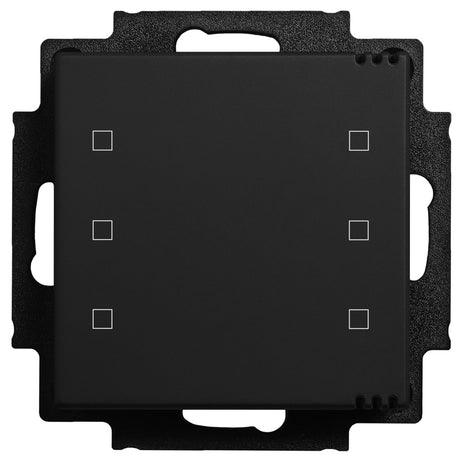 Tastsensor 3-fach, Raumklimasensor CO2-Sensor, schwarz