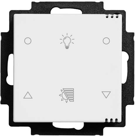 Tastsensor 2-fach, Raumklimasensor CO2-Sensor mit Icons,ws