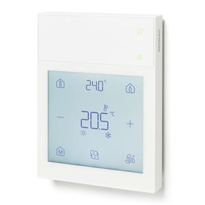 Raumbediengerät mit Display, Temperatur, Feuchtigkeit, CO2