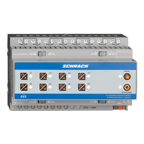 Foto: KNX Kombi-Schalt-/Jalousieaktor, 8/4-fach, 16A, 230V AC