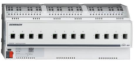 KNX Schaltaktor 12 x 16/20AX, 230V AC