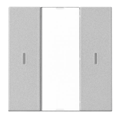 Foto: KNX Tastsensor 1-fach mit Status-LED, Silber