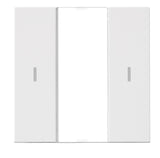 Foto: KNX Tastsensor 1-fach mit Status-LED, Weiß