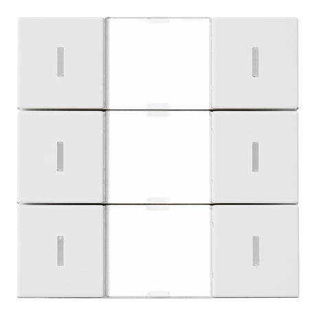 Foto: KNX Tastsensor 3-fach mit Status-LED, Weiß