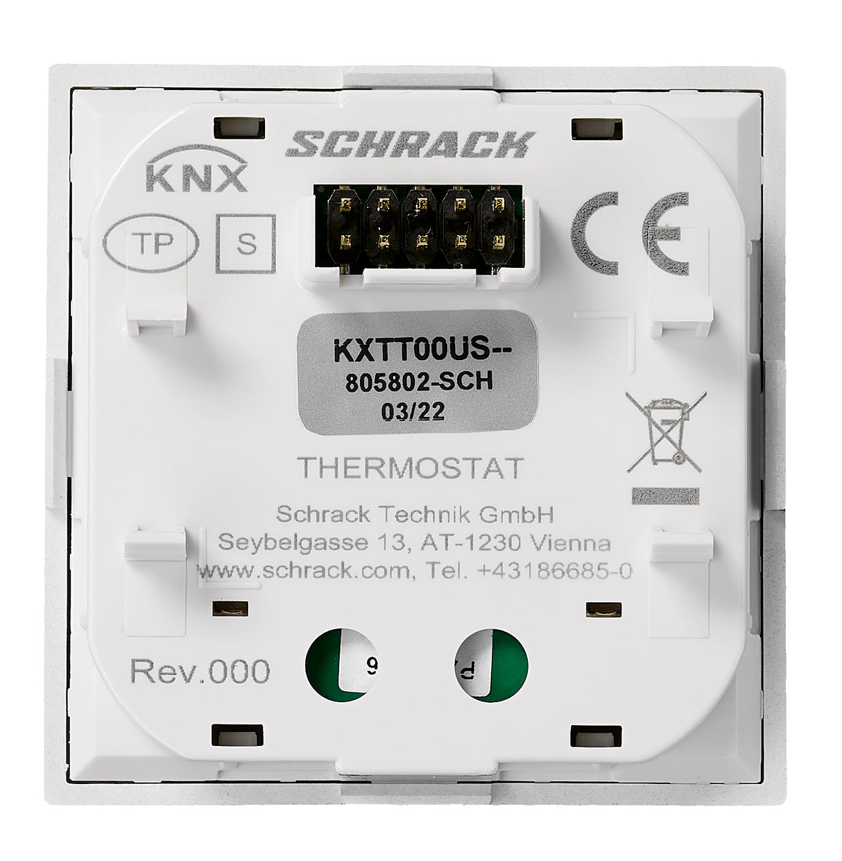 KNX Thermostat, Silber