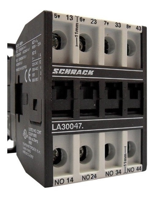 Hilfsschütz, 4A, 4S, 230VAC, elektroniktauglich