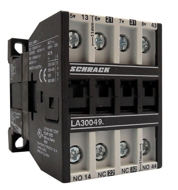 Hilfsschütz, 4A, 2S+2Ö, 230VAC, elektroniktauglich