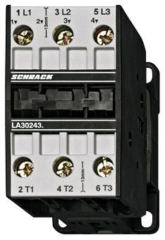 Leistungsschütz, 11kW, 24A AC3, 50A AC1, 3polig, 24VAC