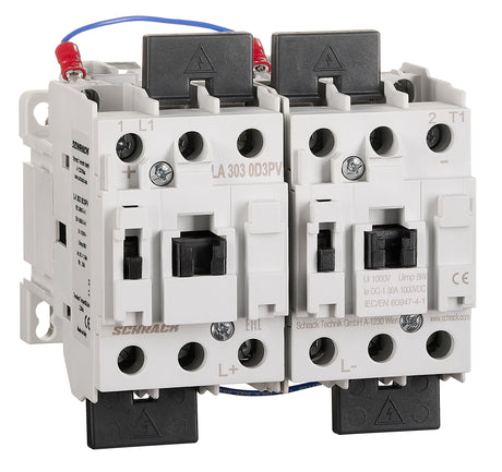 Leistungsschütz, 30A DC-1, 1000VDC, 6-polig, 230VAC