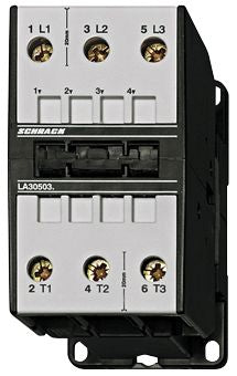 Leistungsschütz, 22kW, 50A AC3, 110A AC1, 3polig, 24VAC