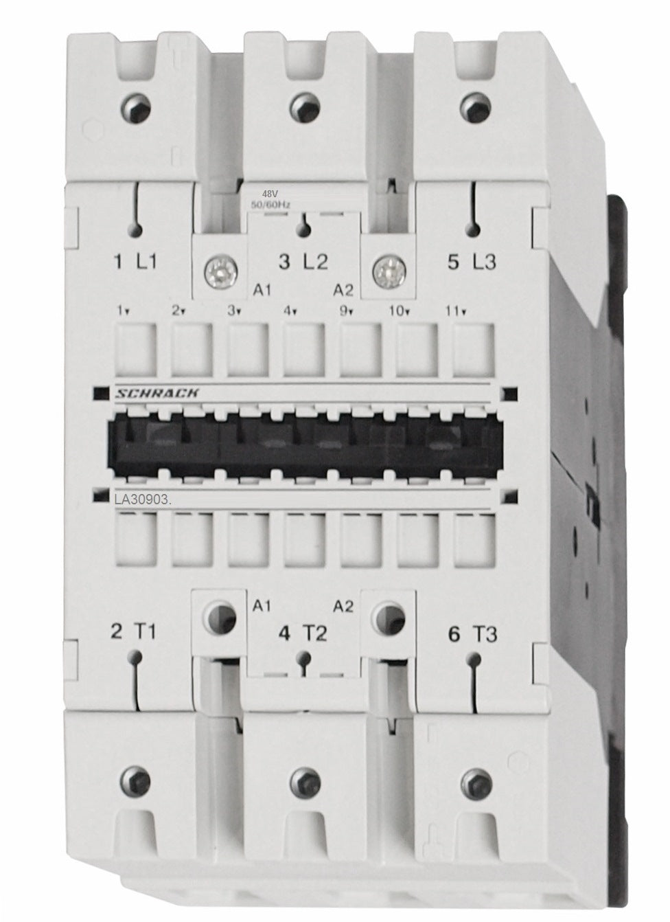 Leistungsschütz, 45kW, 85A AC3, 150A AC1, 3polig, 48VAC