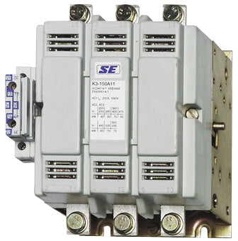 Leistungsschütz 300kW, 550A AC3, 760A AC1, 3polig, 230VAC/DC