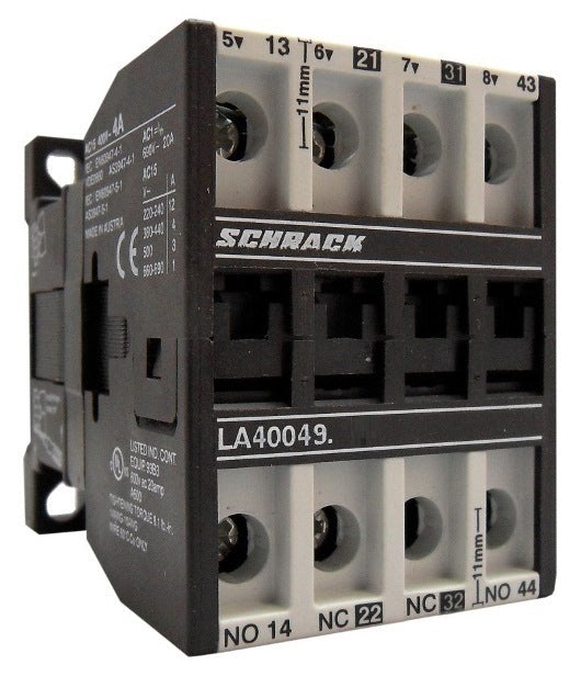 Hilfsschütz 4A, 2S+2Ö, 24VDC, elektroniktauglich