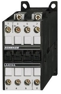 Leistungsschütz, 5,5kW, 14A AC3, 25A AC1, 4polig, 24VDC