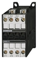 Leistungsschütz, 11kW, 22A AC3, 32A AC1, 3polig, 1S, 24VDC