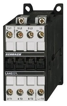 Leistungsschütz, 11kW, 22A AC3, 32A AC1, 3polig, 1S, 24VDC