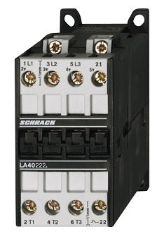 Leistungsschütz, 11kW, 22A AC3, 32A AC1, 3polig, 1Ö, 24VDC