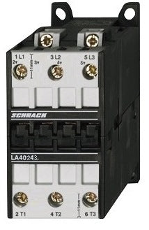 Leistungsschütz, 11kW, 24A AC3, 50A AC1, 3polig, 24VDC