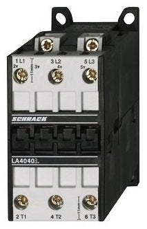 Leistungsschütz, 18,5kW, 40A AC3, 80A AC1, 3polig, 24VDC
