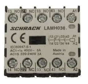 Mikro-Hilfschütz, 3A, 3S+1Ö, 24VDC