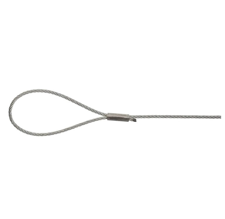 Drahtseil mit Schlaufe Länge 3000mm  Ø 2mm