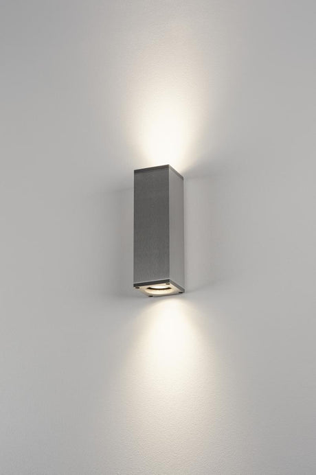 THEO UP/DOWN, GU10 2x50W QPAR51, matt aluminium,IP20