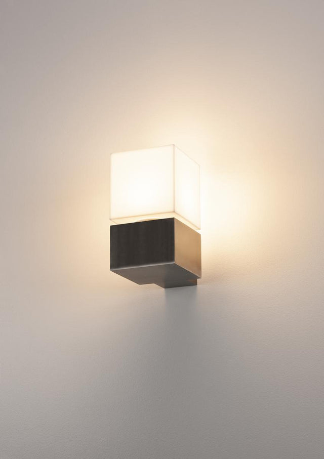 SQUARE WALL, E27, Edelstahl 304, max. 20W, IP44