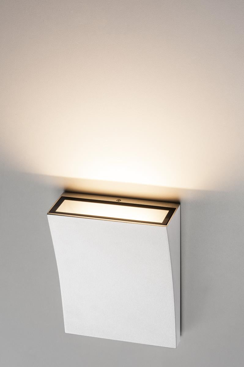 DELWA WIDE LED, 3000K, 100°, weiss, IP44