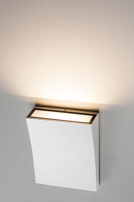 DELWA WIDE LED, 3000K, 100°, weiss, IP44