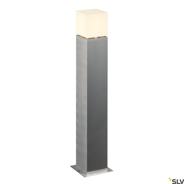 SQUARE POLE 90, E27, edelstahl, max. 20W, IP44