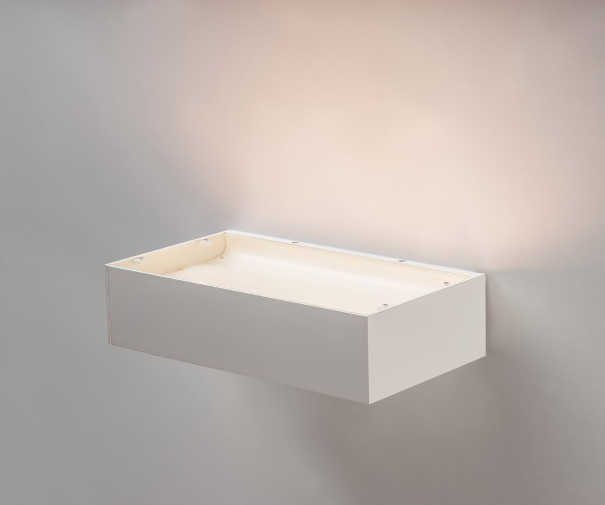 SHELL 30, WL, LED Indoor Wandaufbauleuchte, 3000K, weiß