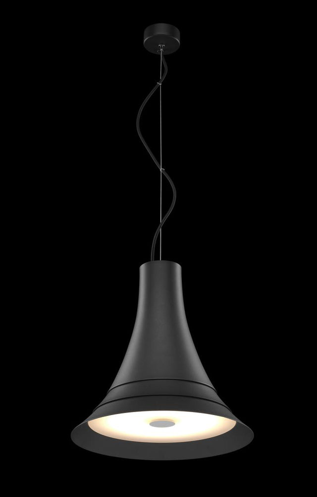 BATO 35 PD, LED Indoor Pendelleuchte, schwarz, LED, 2700K