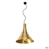 BATO 45 PD, Indoor Pendelleuchte, messing, E27, max. 60W