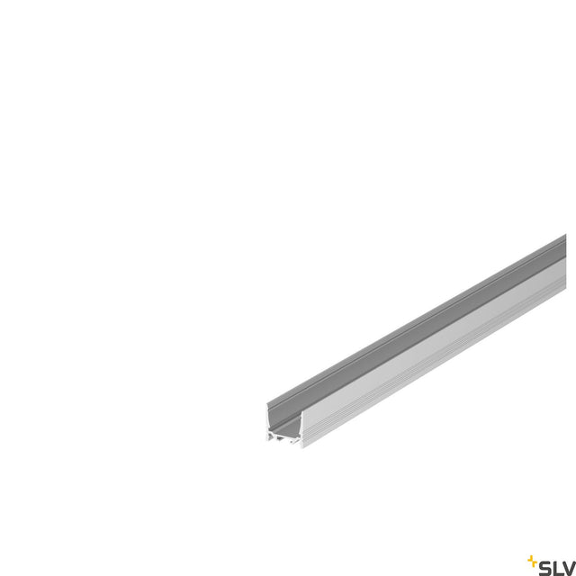 GRAZIA 20 LED Aufbauprofil, standard, gerillt, 3m, alu