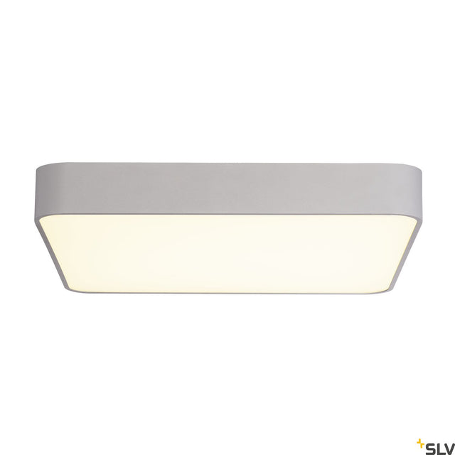 MEDO 60 SQUARE LED, Deckenleuchte, silbergrau, 1-10V, 3000K