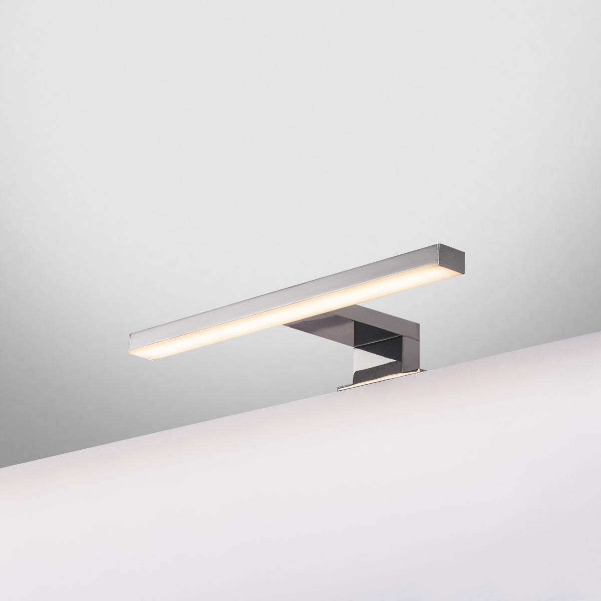 DORISA LED Displayleuchte, chrom, 4000K, 280lm, IP44