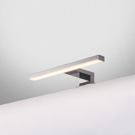 DORISA LED Displayleuchte, chrom, 4000K, 280lm, IP44