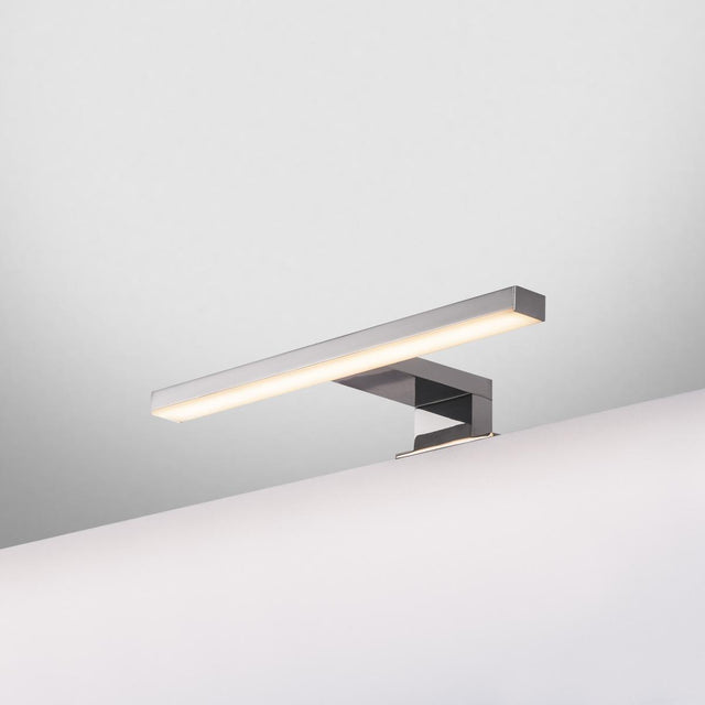 DORISA LED Displayleuchte, chrom, 4000K, 280lm, IP44