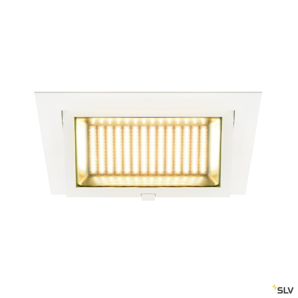 ALAMEA LED Deckeneinbauleuchte, weiß, 3000K, 45W