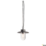 MOLAT E27 Outdoor Pendeleuchte, anthrazit, max. 60W, IP44